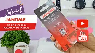 Janome Chile - Pie de Alforzas