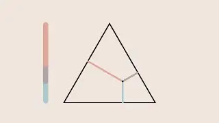 Geometry: Viviani's theorem | Visualization + Proof |
