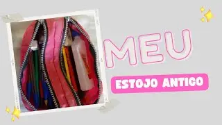 MOSTRANDO MEU ESTOJO ANTIGO