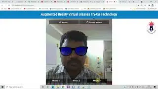 Augmented Reality Virtual Glasses Try-On System | Free Source Code | itsacad | Students Project
