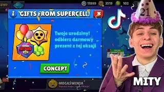 CO SIĘ STANIE JAK WEJDZIESZ do BRAWL STARS w SWOJE URODZINY?🎁 POGROMCY MITÓW
