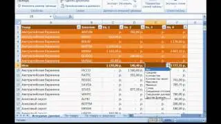 Microsoft Excel Урок 19  Настройка свойств таблицы