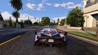 ► GTA 5 - ✪ REDUX - Lamborghini Veneno! Ultra Realistic Graphic ENB MOD PC