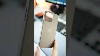 آنباکس کیس FineWoven آیفون ۱۵ پرو مکس