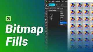 How to Fill a Shape with a Bitmap Image Pattern in Affinity | Quick and Easy Tutorial!