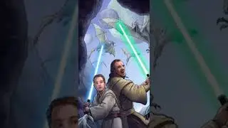 Как Люк Скайуокер получил свой зеленый световой меч? (Легенды) #starwars