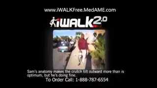 iWalk 2.0 Crutch Alternative - Achilles Tendon Surgery