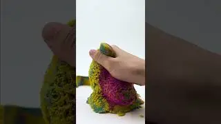 Satisfying Colorful Kinetic Sand Dome 