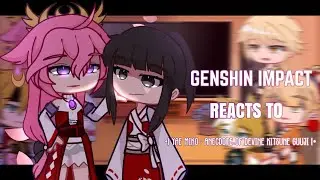 ♥️✨ Genshin Impact Reacts to Anecdote Devine Kitsune Guuji || Gacha Club|| Genshin Impact