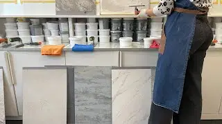 Мастер класс декоративной штукатурки