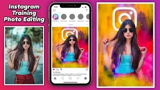 Instagram Trending Photo Editing | Instagram Viral Photo Editing | PicsArt Tutorial | By SNR