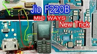 Jio F220B Mic Jumper Solution 100% Tested || Jio F220B Mic Solution In Track Ways 100% Done ||