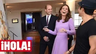No te pierdas el divertido momento en el que los DUQUES DE CAMBRIDGE muestran su arte