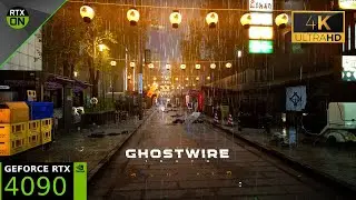 Ghostwire Tokyo PC Gameplay [4K] DLSS, Ray Tracing ON | RTX 4090 | Ryzen 7 7800X3D