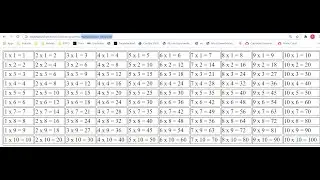 print table in php using for loop | program to print table from 2 to 10 in php in Hindi