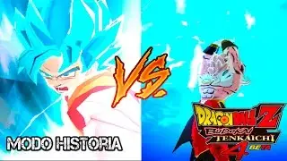 Goku SSJ Blue VS Mira (Final Form) DBX2 |  DBZ Budokai Tenkaichi 4 (MOD)