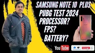 Samsung Note 10 plus PUBG test#pubgmobile #samsung #song #iphone #oneplus #pubgtest #gameplay