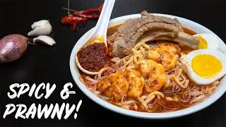 How to Make Penang Hokkien Prawn Mee AT HOME | 槟城福建虾面