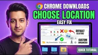 How to download files in desire location under Google Chrome - ShortTechGuides