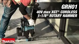 Makita 40V max XGT Brushless AVT Rotary Hammer (GRH01)
