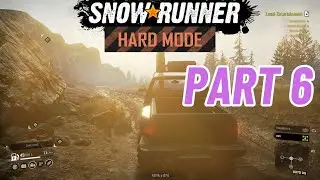 Snowrunner Hard mode PS5 4k Playthrough Part 6