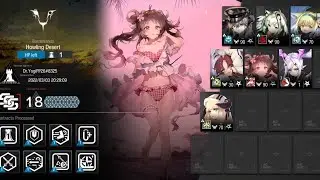 Arknights - CC#6 Permanent Map - Howling Desert - Risk 18