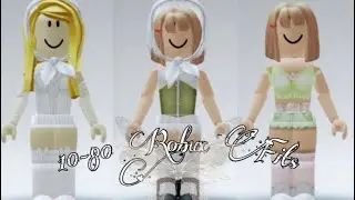 10-80 Cottage Core Roblox Outfit Ideas || ORIGINAL ROBLOX OUTFITS