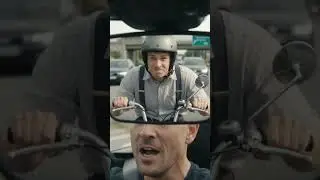 Porsche vs. Moped