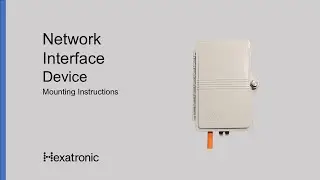 Network Interface Device Mounting Instructions