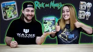 Rick and Morty Virtual Rick-ality Collectors Edition - Funko POP Inside!