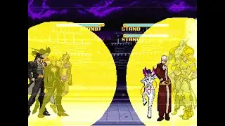 [Mugen 1.1b1] JJBA MUGEN Beta 2.5: Jotaro Over Heaven Team vs Dio Over Heaven Team