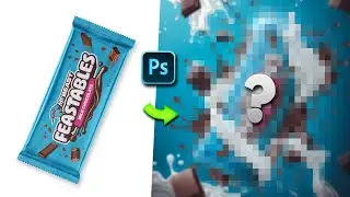 How I made an Artwork Design for @MrBeast Feastables Chocolate Bar 🍫