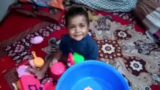 baby put her toys |Life style of Roza