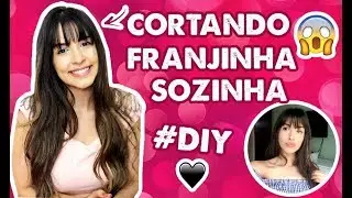 COMO CORTAR FRANJINHA EM CASA | Por Laís Dias
