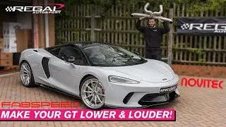 MODIFYING A MCLAREN GT! FABSPEED EXHAUST & NOVITEC SPRINGS
