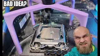 Risky PC Experiment: Direct CPU Water-Cooling! Can It Survive? | Minimal Build Challenge