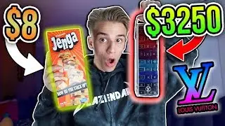 $3250 LOUIS VUITTON JENGA VS $8 JENGA