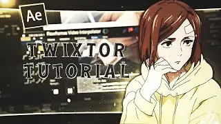 How To Twixtor With Flowframes in 3 MINUTES! | After Effects AMV Tutorial