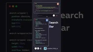 Search Bar Using HTML, CSS