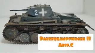 Tamiya 1/35 Panzerkampfwagen II Ausf.C | Polish Campaign | Final Reveal