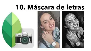 📸 Fotografía Digital con Snapseed 10 -Máscara de letras-