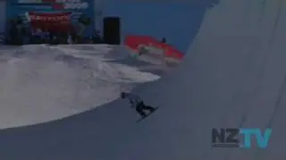 Burton NZ Open Halfpipe Qualifiers - NZsnowboard.TV