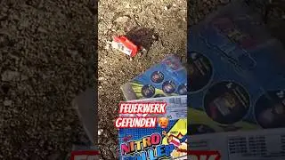 Feuerwerk auf Straße gefunden 😍