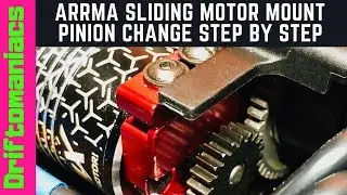 ARRMA Sliding Motor Mount Change A Pinion On New Arrma V4's