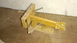 How to make Medieval Ballista with cardboard board || #cardboard #ballista #creative #craft #easy