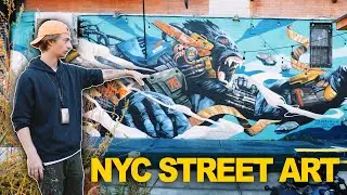 I Found the BEST STREET ART in NYC!