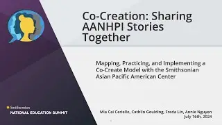 Co-creation: Sharing AANHPI Stories Together