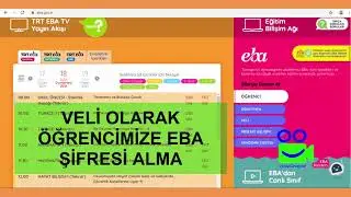 Veli Eba Öğrenci Şifresi Alma, Öğrenci Şifresi Güncelleme