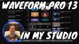 Waveform PRO 13 DAW in my studio @AGDugros