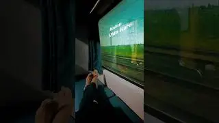 Train Journey with this song is pure Bliss | Howrah to Raxaul #trainjourney #indianrailways #shorts